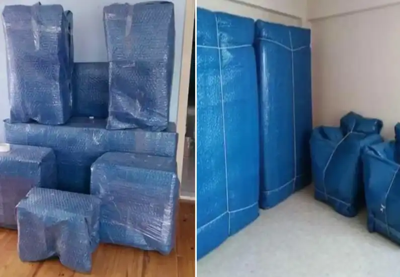 evden eve nakliyat ambalajlama çalışmaları
